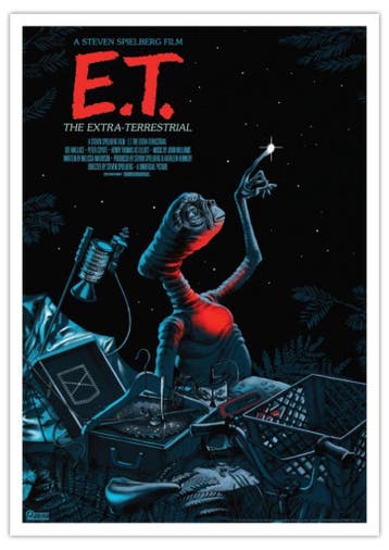 Posters - Poster E.T. - Extra-Terrestrial, Verzenden, Zo goed als nieuw