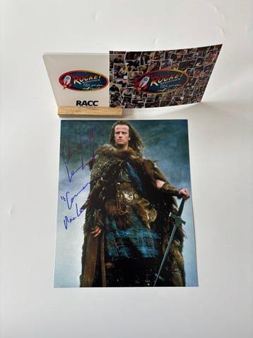 Highlander - Signed by Christopher Lambert, Verzamelen, Nieuw