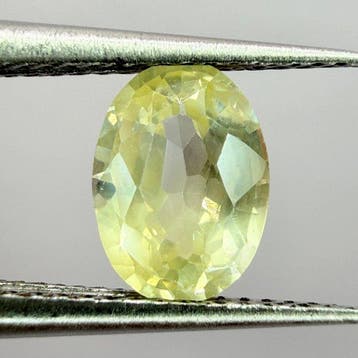 Zonder minimumprijs - 1 pcs Geel Saffier - 1.09 ct -, Sieraden, Tassen en Uiterlijk, Nieuw
