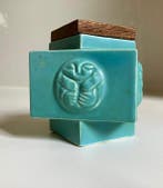 Pot - Aardewerk - Henk Trumpie - dekselpot., Antiek en Kunst