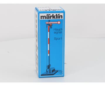 Märklin Spur1 5611 DC Flügel Hauptsignal (Baan en Rails), Gebruikt, Rails, Ophalen of Verzenden, Analoog