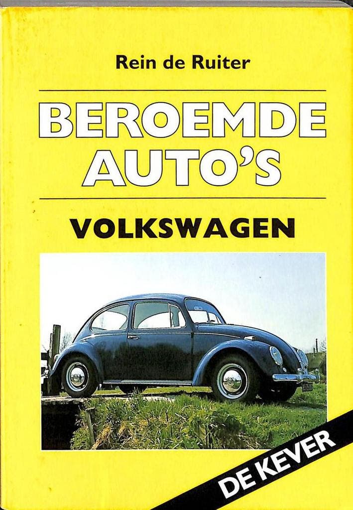 Volkswagen / Beroemde autos - R. de Ruiter 9789060130155, Boeken, Hobby en Vrije tijd, Gelezen, Verzenden