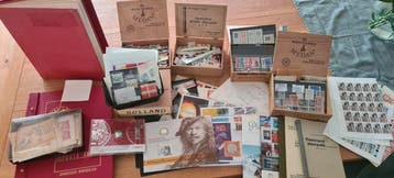 Nederland en Overzeese Rijksdelen - Ecu brieven 255x FDC, Gestempeld
