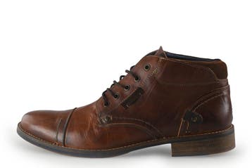 Bullboxer Veterboots in maat 43 Cognac, Overige kleuren, Verzenden, Boots, Zo goed als nieuw