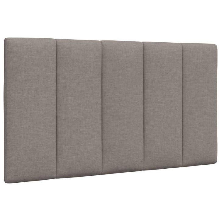 vidaXL Hoofdbordkussen Hanko 90 cm stof taupe, Huis en Inrichting, Slaapkamer | Bedden, Nieuw, Stof, Verzenden