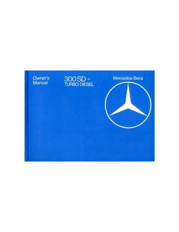 1982 MERCEDES BENZ S KLASSE 300SD TURBO DIESEL