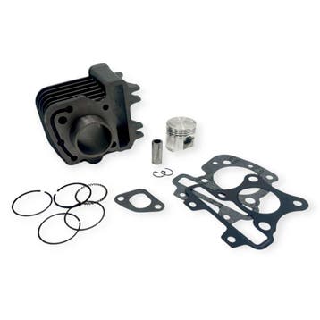 Cilinder compl. voor Piaggio & Vespa 50cc 4 Takt 2V, Fietsen en Brommers, Verzenden, Nieuw