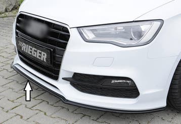 Front splitter voor Audi S3 8V / S line, Ophalen of Verzenden