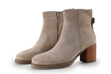 Shabbies Amsterdam Enkellaarzen in maat 38 Beige, Shabbies Amsterdam, Verzenden, Beige, Lage of Enkellaarzen
