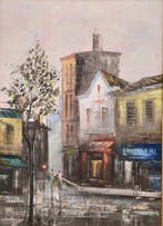 Luis Frutos (1947) - Bulevar tras la Lluvia