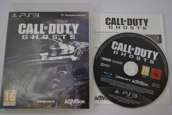 Call of Duty Ghosts (PS3), Spelcomputers en Games, Games | Sony PlayStation 3, Zo goed als nieuw, Verzenden