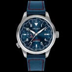 Ublast - Traveler Automatic World Time - REF.UBTR47BU/RD -, Nieuw