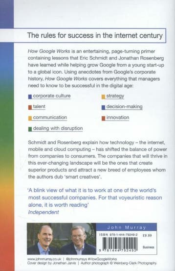 How Google Works 9781444792492 Eric Schmidt, Verzenden, Zo goed als nieuw, Eric Schmidt