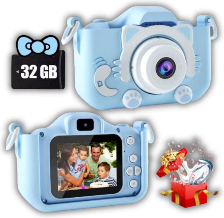 Jor Quality -Digitale Kindercamera - HD 1080p - 32GB, Kinderen en Baby's, Speelgoed | Educatief en Creatief, Zo goed als nieuw