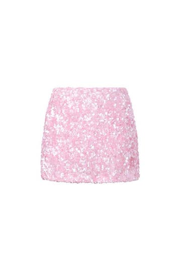LA LA LOVE Rok Pailletten – Minirok | Gevoerd | Gebroken, Kleding | Dames, Verzenden, Nieuw