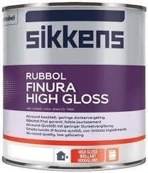 SIKKENS Rubbol Finura High Gloss, Doe-het-zelf en Verbouw, Verf, Beits en Lak, Nieuw, Verzenden