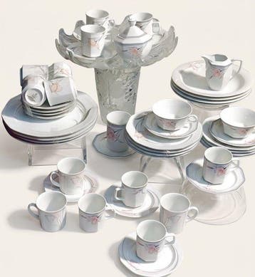 Winterling - Tafelservies (46) - Porselein