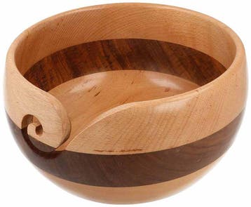 Scheepjes Yarn Bowl - Rozen-/Beukenhout - 17,5x10cm, Hobby en Vrije tijd, Ophalen of Verzenden, Nieuw