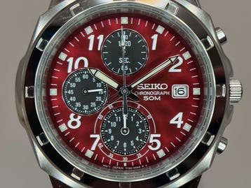 Seiko - Chronograph - Zonder minimumprijs - SND495P1 - Heren