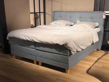 Showroomopruiming: boxsprings en slaapbanken tot 50% KORTING, Modern Strak Landelijk Hotel Chique Scandinavisch Eigentijds, Ophalen of Verzenden
