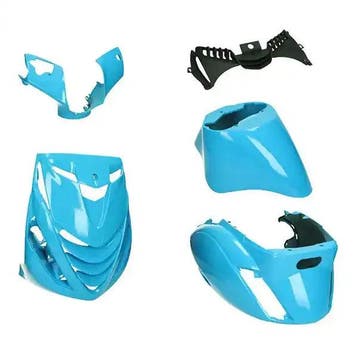 Kappenset – Piaggio Zip – 5-delig - met SP neus – Sky Blue, Ophalen of Verzenden, Nieuw