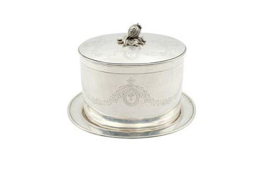 Doos - .916 (88 Zolotniki) zilver - Theedoos GROOT