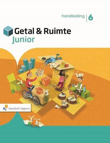 Getal en Ruimte Junior Handleiding groep 6, Boeken, Verzenden, Nieuw