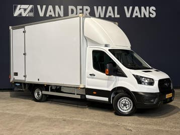 Ford Transit 2.0 TDCI 130pk Bakwagen 232cm Hoog Laadklep Zij, Stof, Gebruikt, Wit, Dealer onderhouden