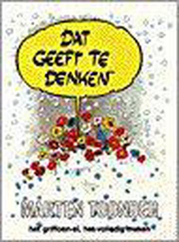 Dat geeft te denken / BB-literair - Marten Toonder, Verzenden, Gelezen, Marten Toonder