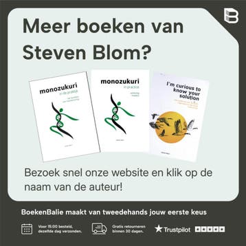 Monozukuri - Steven Blom 9789080746695, Verzenden, Zo goed als nieuw, Steven Blom