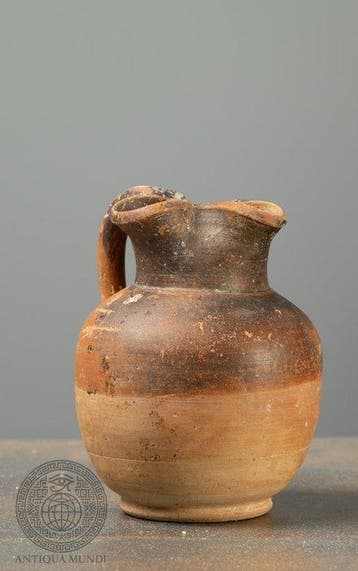 Oud-Grieks, Hellenistisch Terracotta Hellenistische oinochoe