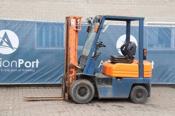 Veiling: Heftruck Toyota 02-5FD15 Diesel 1500kg 1992, Zakelijke goederen, Machines en Bouw | Heftrucks en Intern transport, Ophalen