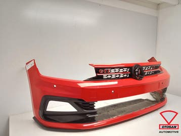 VW Polo 2G GTI R-Line Voorbumper Origineel! 2017-2021 4x PDC, Ophalen, Gebruikt, Volkswagen, Bumper