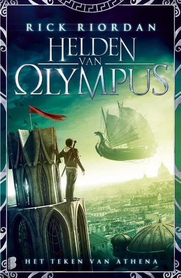 Het teken van Athena / Helden van Olympus / 3 - Rick Riordan, Boeken, Verzenden, Zo goed als nieuw, Rick Riordan