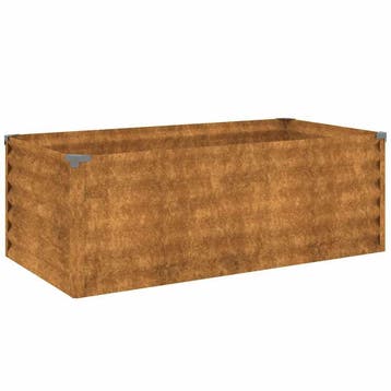 Moestuinbak Cortenstaal XL | 34% Korting | Tweedekansje, 100 cm of meer, Balkon, Ophalen of Verzenden, Zo goed als nieuw
