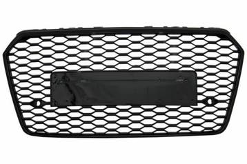 Grill Audi A7 RS7 15-17 Look Zwart, Ophalen of Verzenden, Nieuw