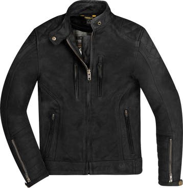 Merlin Mia Dames Zwart Leren Motorjas, Nieuw met kaartje, Verzenden, Jas | leer, Merlin