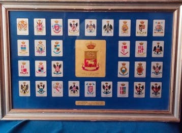 465 Grams - Zilver .925 - Italian cavalry regiments from, Postzegels en Munten, Edelmetalen en Baren