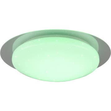 LED Plafondlamp - Badkamerlamp - Trion Frozen - 12W - RGBW -, Ophalen of Verzenden, Nieuw, Kunststof
