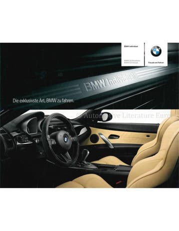2006 BMW Z4 ROADSTER | COUPÉ INDIVIDUAL BROCHURE DUITS, Boeken, Auto's | Folders en Tijdschriften, Nieuw, BMW, Author