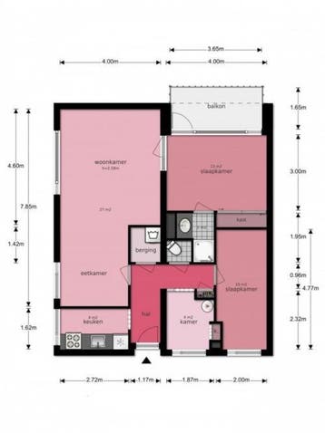 Te Huur 3 Kamer Appartement Ringweg-Randenbroek In Amersfoor, Huizen en Kamers, Direct bij eigenaar, Amersfoort, Utrecht, Appartement