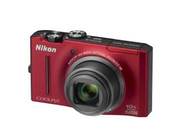 Nikon Coolpix S8100 Digitale Compact Camera - Rood, Verzenden, Zo goed als nieuw