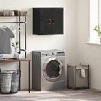 vidaXL Wandkast Zwart eiken 60 x 31 x 60 cm Bewerkt hout, Huis en Inrichting, Kasten | Overige, Verzenden, Nieuw