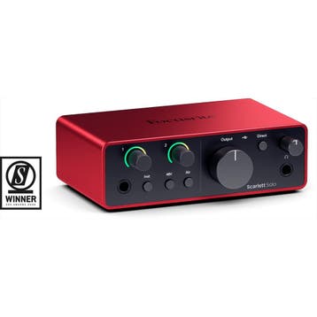 Focusrite Scarlett 4 Solo – Professionele USB-C Audio, Ophalen of Verzenden, Nieuw