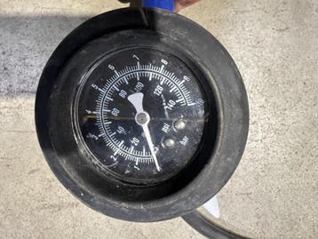 Metabo RF 363 Bandenpomp Bandenvulmeter Nr.142, Ophalen of Verzenden, Gebruikt