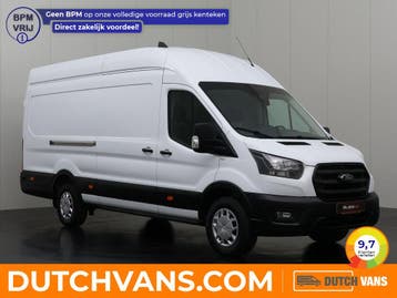 Ford Transit 2.0TDCi Bestelbus 2022 L4 H3 Diesel, Auto's, Bestelauto's, Euro 6, Wit, Nieuw, Ford