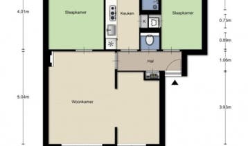 Te Huur 3 Kamer Appartement Limietlaan In Den Bosch, Den Bosch, Noord-Brabant, Direct bij eigenaar, Appartement