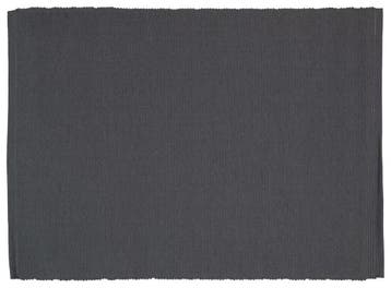 HEMA Placemats - 42 x 32 - katoen - grijs - 2 stuks, Verzenden, Nieuw