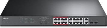 TP-Link TL-SL1218MP - Netwerk Switch - Unmanaged - 16, Computers en Software, Netwerk switches, Verzenden, Nieuw