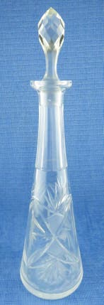 Kristallen karaf, Verzamelen, Glas en Borrelglaasjes, Verzenden, Gebruikt